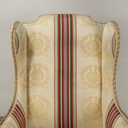 Bergère Armchair in Neoclassical Style