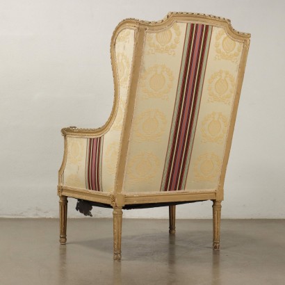 Bergère Armchair in Neoclassical Style