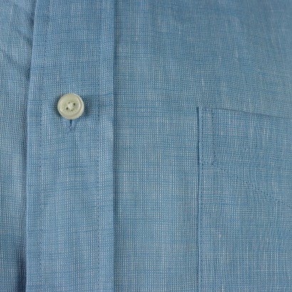 Hellblaues Leinenhemd von Brooks Brothers