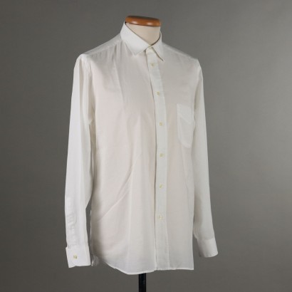 Fendi Man's Shirt Second Hand Cotton UK Size 32 Italy