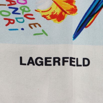 Karl Lagerfeld Parrot Scarf