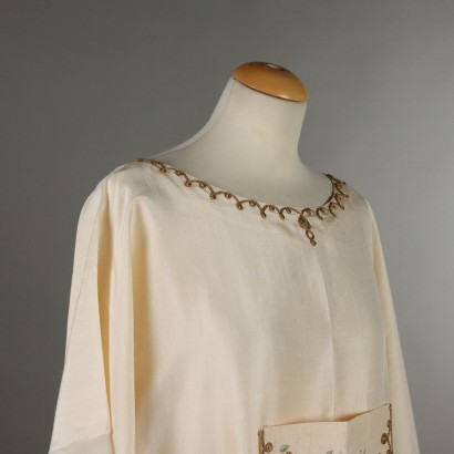 Vintage Ethnic Silk Dress