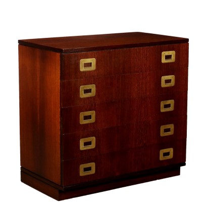 Vintage 1960s Chest of Drawers Design Ico Parisi Exotic Wood