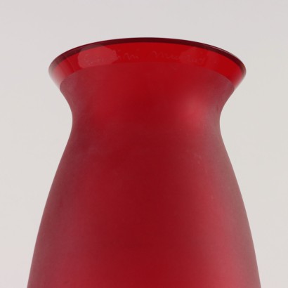 Vase made by Barbini Murano
