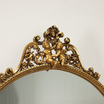Console with Mirror in Baroque Style