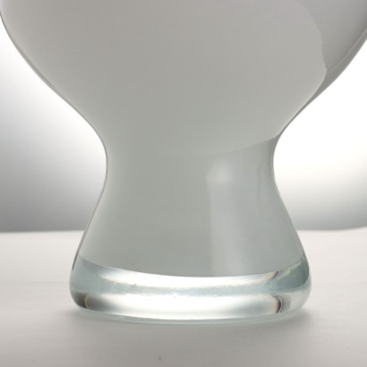Jacketed Glass Vase