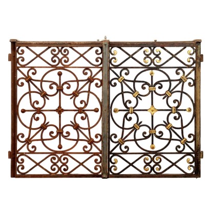 Wrought iron gate