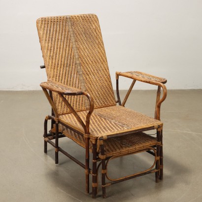 Liberty Reclining Chair in Wicker and