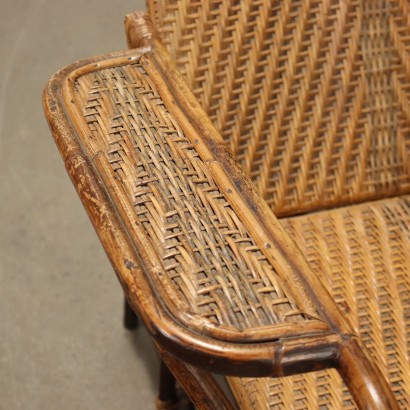 Liberty Reclining Chair in Wicker and