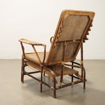 Liberty Reclining Chair in Wicker and