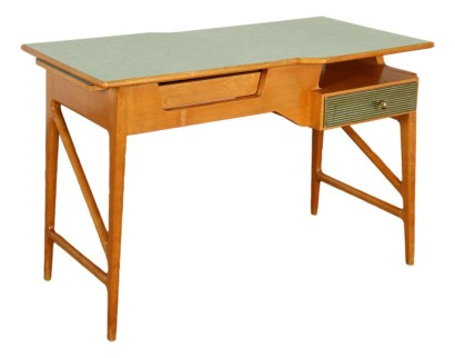 Bureau Vintage en Hêtre Italie des Années 50