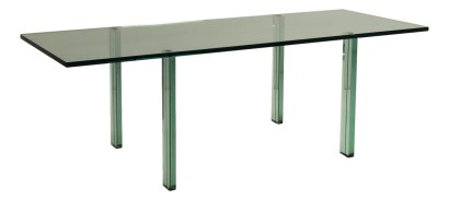Tavolo 'Teso' di Renzo Piano per Fontana Arte Anni 80