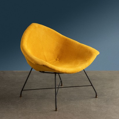 Sessel aus den 50er und 60er Jahren, entworfen von Augusto Bozzi für Saporiti