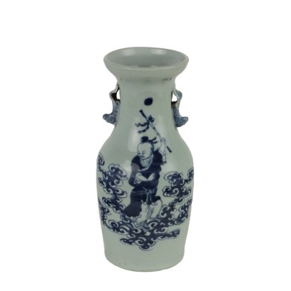 Porcelain baluster vase