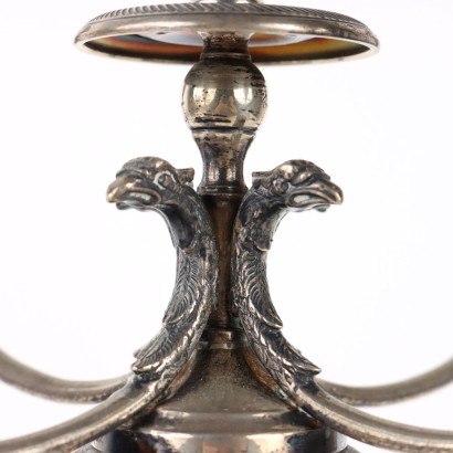 Pair of Silver Candelabra