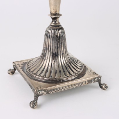 Pair of Silver Candelabra