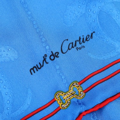 Cartier Vintage Schal mit Pins