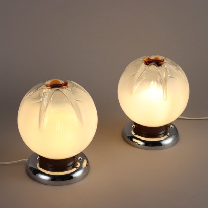 Paire de lampes des années 70