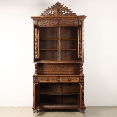 Doppelkorpus-Sideboard im Neorenaissance-Stil