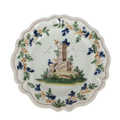 Majolica Plate Manufacture of Pavia