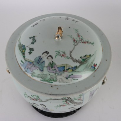 Pair of Porcelain Food Holders