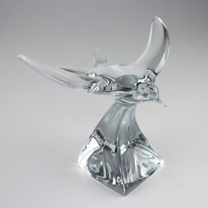 Swallow in Daum Crystal