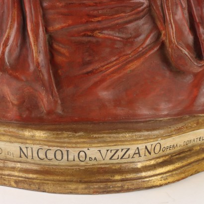 Niccolò da Uzzano Büste in Terrakotta