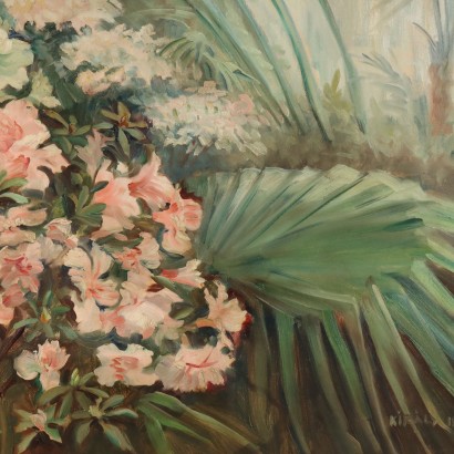 Pintura Paisaje con Flores 1942,Pintura Paisaje con Flores 1942,Pintura Paisaje con Flores 1942,Pintura Paisaje con Flores 1942