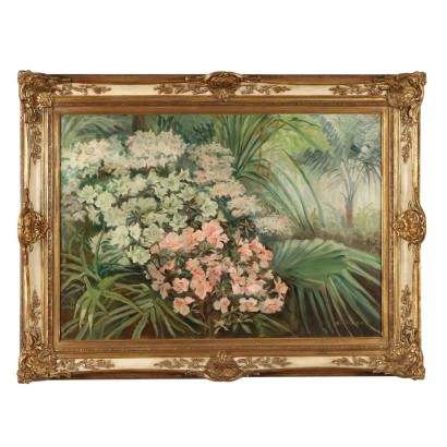 Pintura Paisaje con Flores 1942,Pintura Paisaje con Flores 1942,Pintura Paisaje con Flores 1942,Pintura Paisaje con Flores 1942