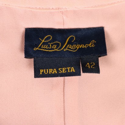 Luisa Spagnoli Rosa Seidenbluse