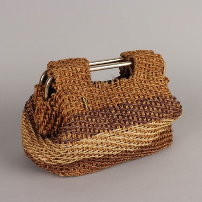 Roberta di Camerino Vintage Raffia Bag