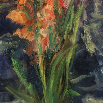 Peinture de Cesare Monti,Vase de fleurs,Cesare Monti,Cesare Monti,Cesare Monti