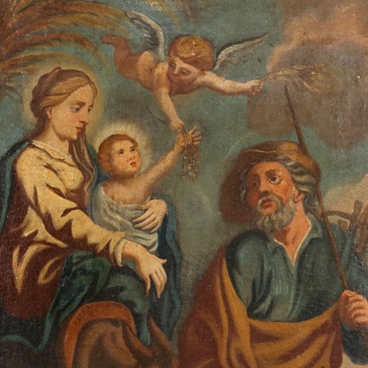 Painting The Flight into Egypt