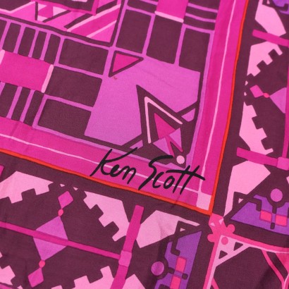 Ken Scott Schal mit geometrischem Print