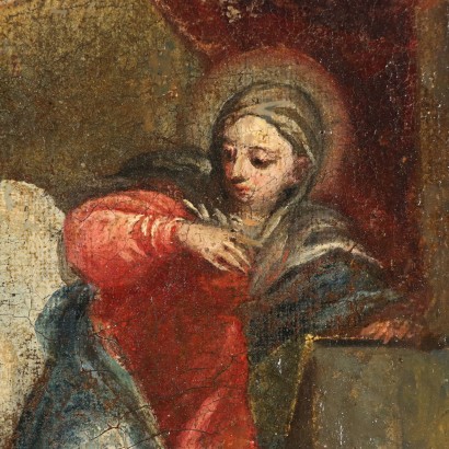 Painting The Annunciation,Painting The Annunciation