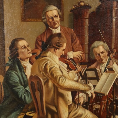 Pintura Franz Joseph Haydn dirige la Q,Franz Joseph Haydn dirige el cuarteto%2,Franz Joseph Haydn dirige el cuarteto%2,Franz Joseph Haydn dirige el cuarteto%2