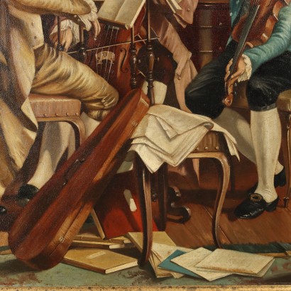 Dipinto Franz Joseph Haydn dirige il Q,Franz Joseph Haydn dirige il quartetto%2,Franz Joseph Haydn dirige il quartetto%2,Franz Joseph Haydn dirige il quartetto%2