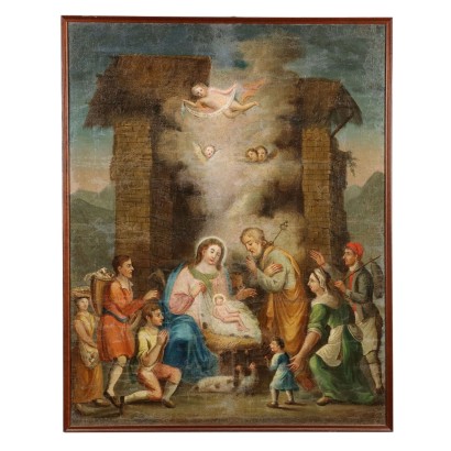 Peinture de la Nativité