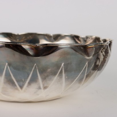 Ferza Silver Bowl by Ermanno Za