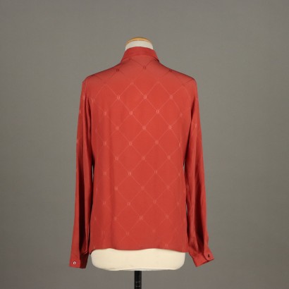 Camisa de seda vintage Dior