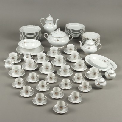 Antique Table Set Bavarian Porcelain of Winterling XX Century