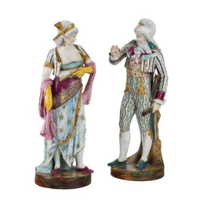 Pair of Biscuit Statues Manufacture%,Paul Duboy,Pair of Biscuit Statues Manufacture%,Paul Duboy,Pair of Biscuit Statues Manufacture%,Paul Duboy