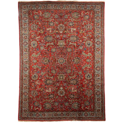 Tapis Kum Ancien Laine Noeud Fin Iran 327 x 233 cm