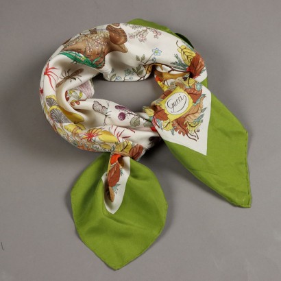 Gucci Vintage Mushroom Scarf