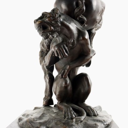 Faun in Bronze Antonio Pandiani,Antonio Pandiani,Antonio Pandiani,Antonio Pandiani