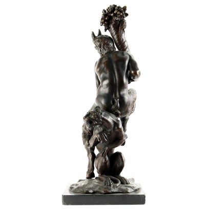 Faun in Bronze Antonio Pandiani