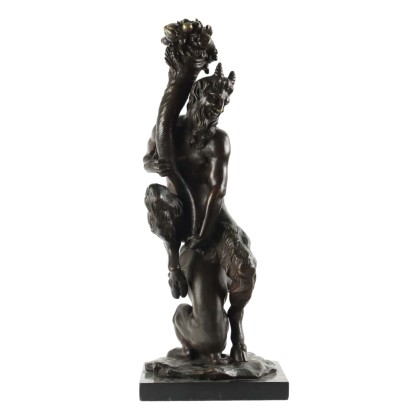 Sculpture Ancienne Bronze Signée Antonio Pandiani XXe Siècle