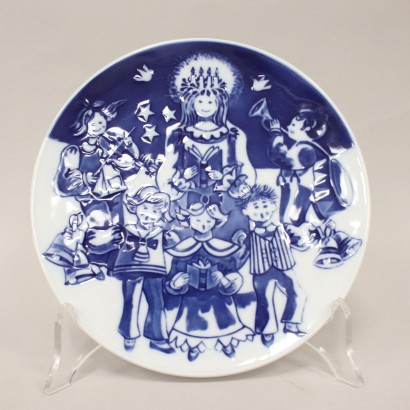 Royal Copenhagen Assiette de Noël Enfant,Lucia,Ingrid Jensen,Ingrid Jensen,Ingrid Jensen,Ingrid Jensen