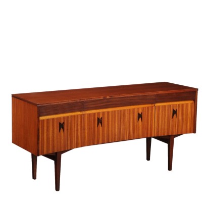 Commode Vintage Plaquée en Teck Angleterre Années 1960