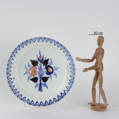 Ceramic Plate from Mondovì